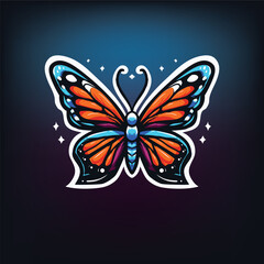 Butterfly fly colorful 