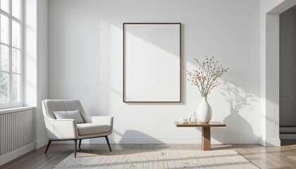 Minimalist interior photography bright spaces