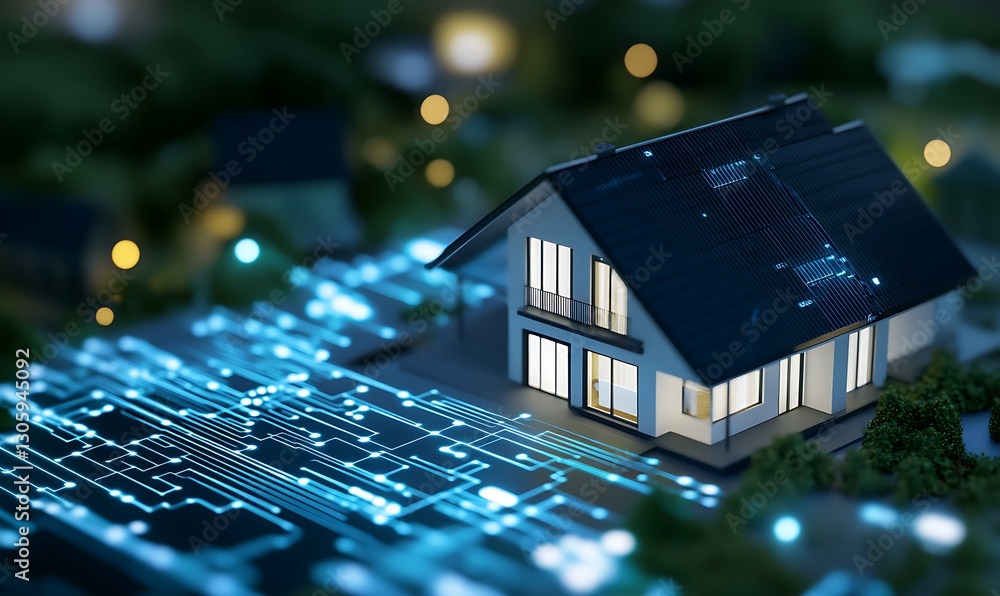 Poster High-resolution image of energy visualization showcasing intricate digital design elements.
