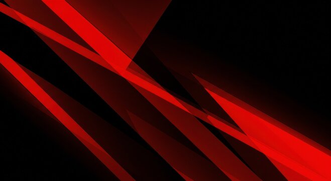 Crimson Cascade: An abstract design featuring dynamic, layered streaks of radiant crimson, contrasted against a deep black background. This piece is a visual symphony of lines and tones.