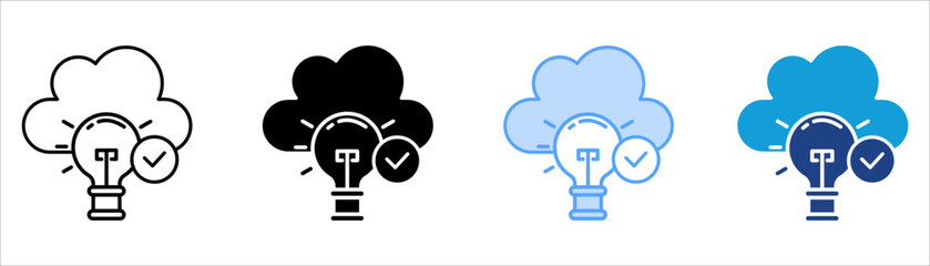 Solution Icon Set Multiple Style Collection