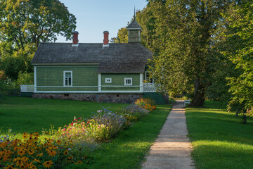 Building of the Colony of elderly Teachers and writers on the territory of the Mikhailovskoye...