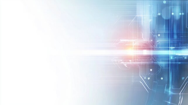 High tech background template design.