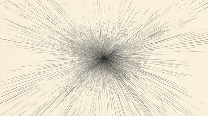 Creating minimalist line art abstract representations of a starburst in graphic design environments for modern art enthusiasts