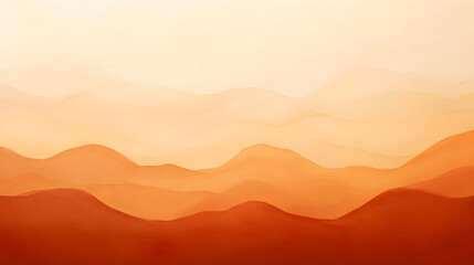 Obraz premium gradient shifting from burnt orange to warm beige 