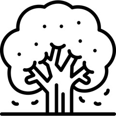autumn tree icon