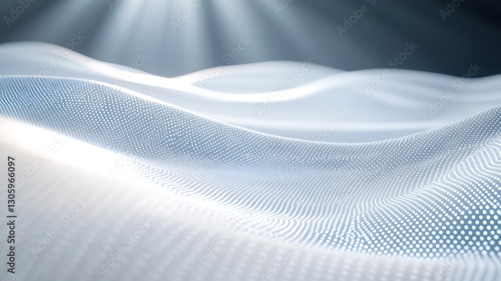 Aufkleber macro shot of a futuristic wind turbine blade showcasing innovative design and technology.