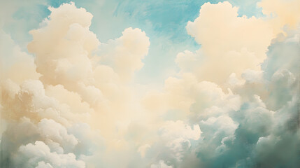 watercolor blend in light pastel yellow and sky blue 