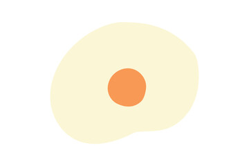 目玉焼きのイラスト