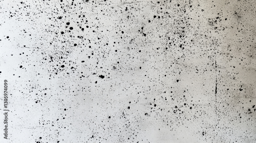 Aufkleber a textured surface featuring scattered, dark specks on a light background, creating an abstract visu