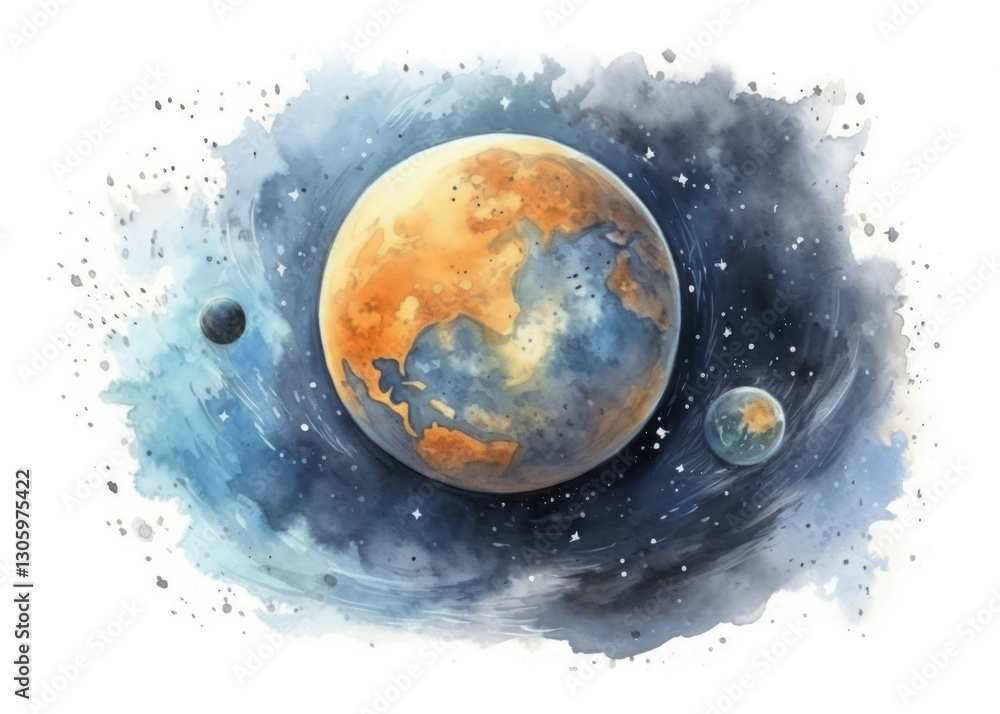 Canvas Prints png astronomy universe planet space.
