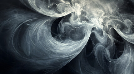 Fototapeta premium black and gray texture with soft swirling patterns 