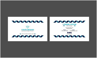 Geometric Colorful Business Card