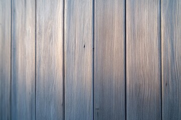 Obraz premium close-up shot capturing intricate textures of aging farmhouse wood accompanied by glimpses of golden sunrise allowing