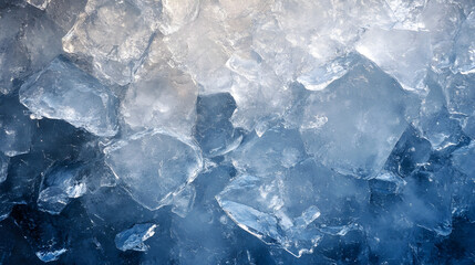 stone texture with cool blue and silver reflective tones 