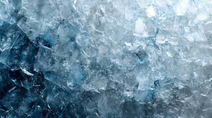 Obraz premium stone texture with cool blue and silver reflective tones 