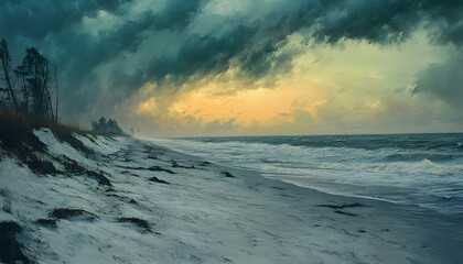 Fototapeta premium Explore the wild beauty of majestic nature