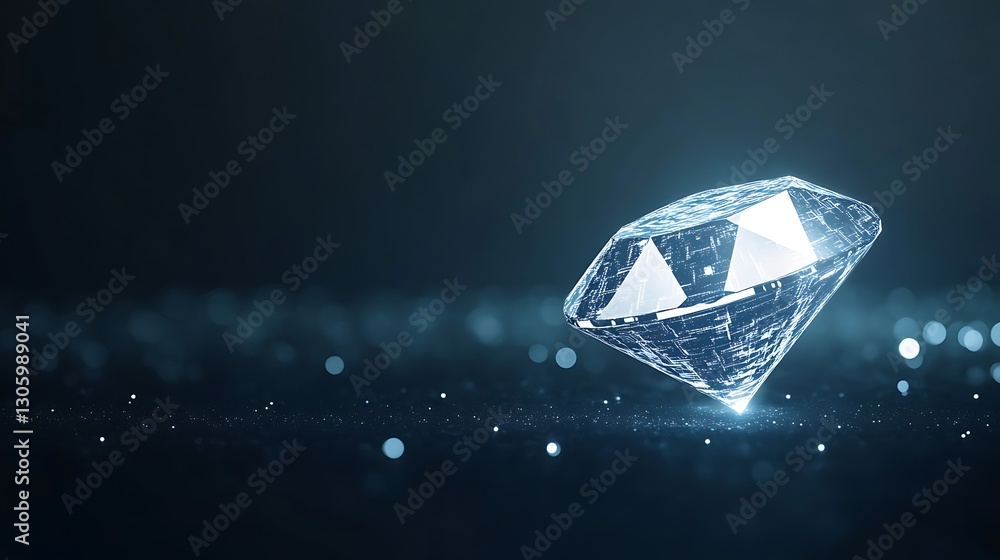 Poster Image of futuristic AI concepts applied to finance and quantum computing.