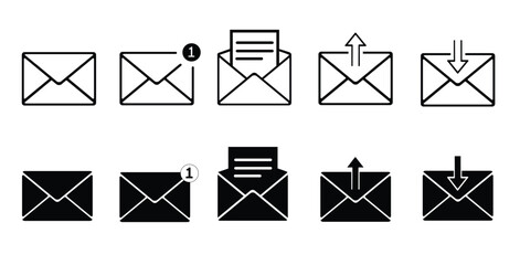 Set of envelopes