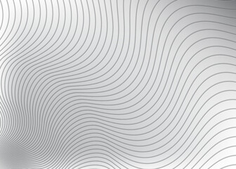 Abstract Black and White Wavy Line Texture