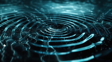 Abstract water surface with rippling effects