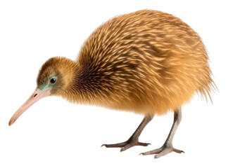 PNG Kiwi bird animal white background kiwi bird.