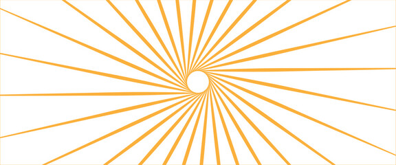 Abstract modern colorful Sunburst background. 