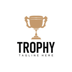 illustration victory symbol championship logo trophy design contest win template symbol
