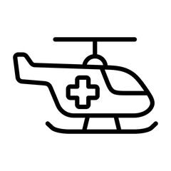 Rescue Helicopter Icon