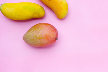Ripe sweet mango fruit, Thai fruits