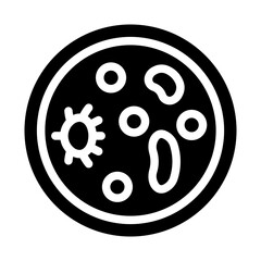 bacteria Solid icon