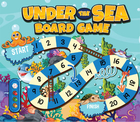 Under the Sea Adventure Board Game