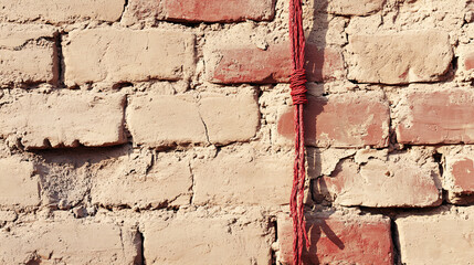 Scarlet Cord of Rahab: A Bold Contrast Against Jericho's Clay Wall