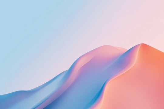 abstract composition depicting essence of empowerment and personal growth through dynamic shapes and vibrant color