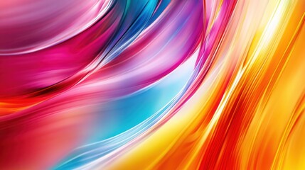 Naklejka premium Colorful swirling abstract light trails background for digital art