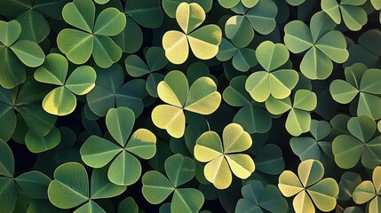 St. Patrick’s Day theme decoration.