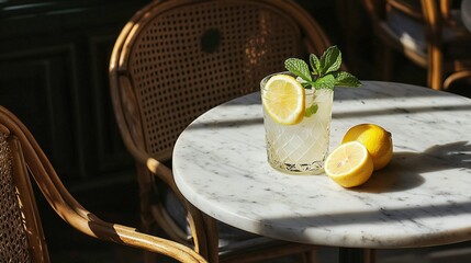 Refreshing Lemon Mint Drink