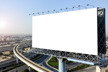 billboard on the road