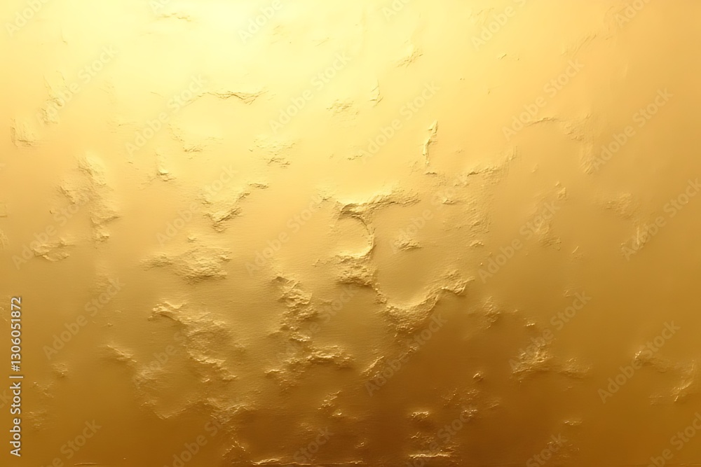 Poster a gold gradient background showcases a textured surface with subtle unevenness brilliantly.