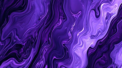 Obraz premium Abstract artwork of a purple fluid with swirling patterns and streaks
