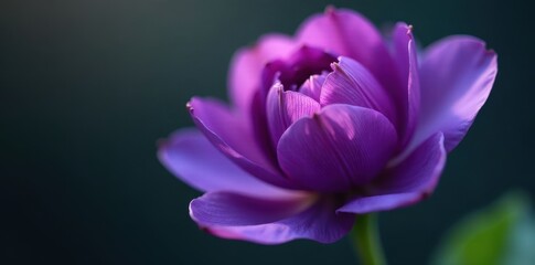 Deep purple flower head, tightly coiled, ready to unfurl , texture, bud, summer