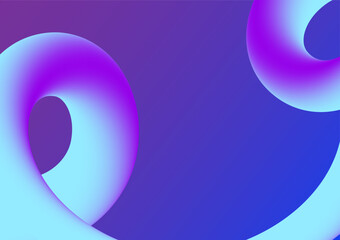 Digital wave colorful blue background. Design for abstract futuristic fluid line technology gradient background.