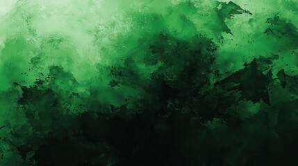 Obraz premium A vibrant canvas of verdant hues, transitioning smoothly to a grainy texture that whispers of stories untold, forming a dynamic backdrop. 