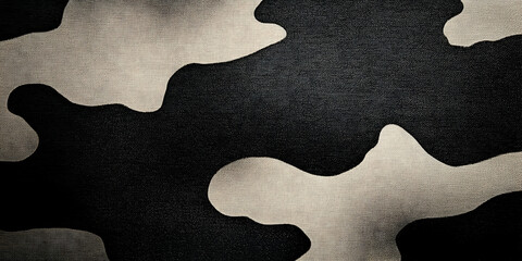 Abstract Background Illustration With Black And White Textured
