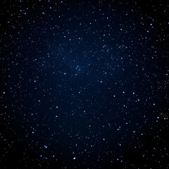 Obraz premium Abstract Background Of Night Sky Full Of Sparkling Stars Illustration