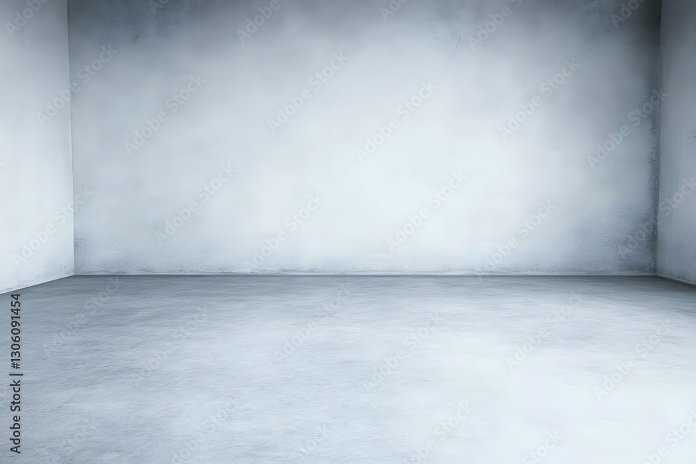 Poster abstract background photo of an empty gray concrete room with texture