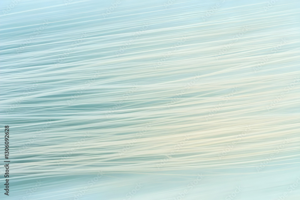 Poster abstract blue background with light waves and dynamic motion
