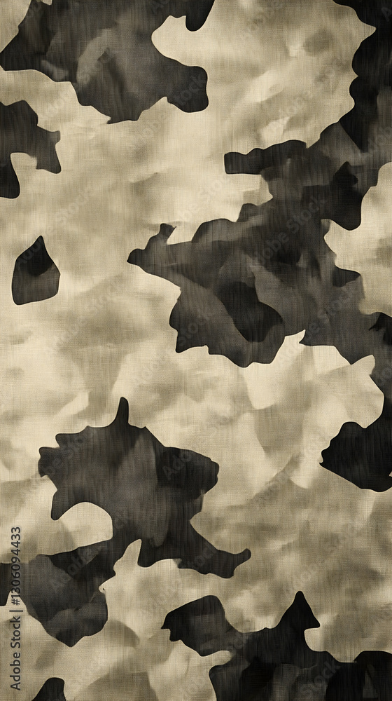 Poster abstract camouflage background pattern army military print design in