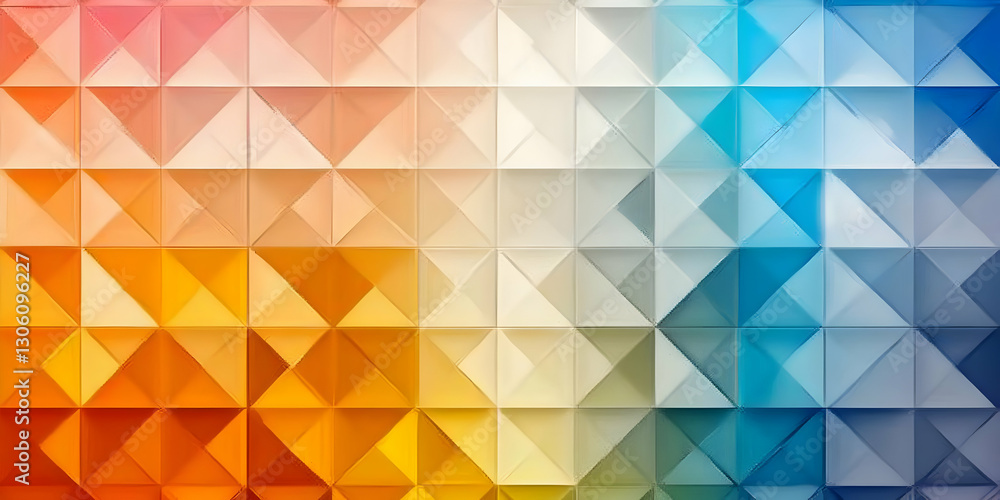 Poster abstract geometric triangle pattern background illustration with