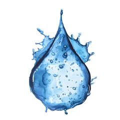 water drop vector illustration